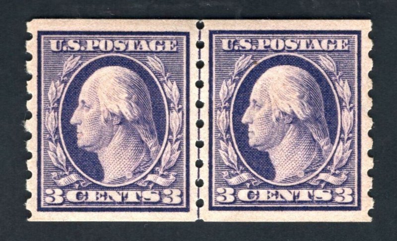 SCOTT #394 LINE PAIR - XF - OG, LH  (LB 5/22/23)