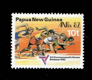 PAPUA NEW GUINEA SCOTT#571 1982 COMMONWEALTH GAMES - USED