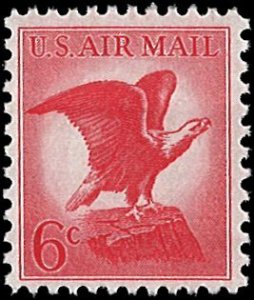 U.S. Scott # C67  1963 6c car Engr,;  Bald Eagle  mint-nh- vf