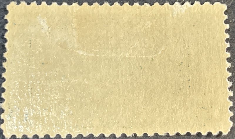 U.S. # 617--MINT/HINGED---SINGLE---DEEP GREEN---1925