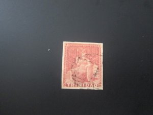 Trinidad 1857 Sc 6 FU