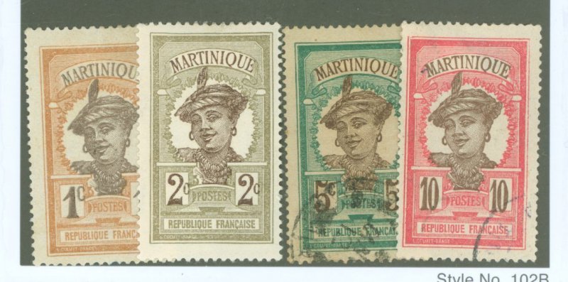 Martinique #62-3/65/67  Multiple