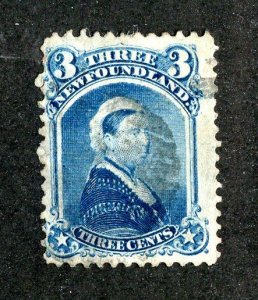 122 Newfoundland 1873 scott #34 used (offers welcome)