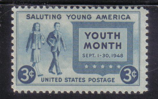  963 - .03 Salute to Youth mnh f-vf.