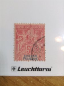 French Sudan  #  16  Used