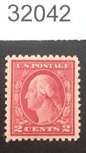 US STAMPS #499 MINT OG NH XF+ LOT #32042