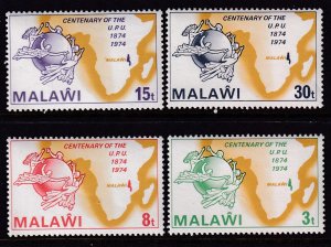 Malawi 221-224 UPU MNH VF