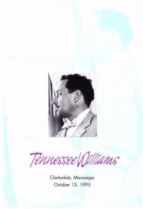 USPS First Day Ceremony Program #3002 Tennessee Williams Literary Art Drama 1995