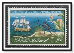 Norfolk Island #142 Anniversary Of Cook's Discovery MNH