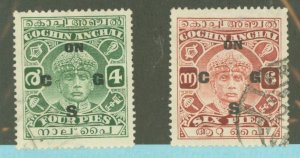 Indo-China/Cochin China #O50-O51 Used Single