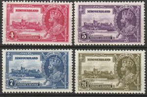 Newfoundland 1935 Sc 226-9 set MLH