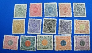 EPIRUS 1914  -  SCOTT # 42-56  MH    (V2e1)