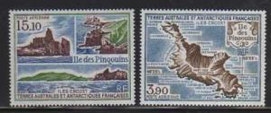 FSAT TAAF MNH sc# C100-1 Island View 2014CV $7.25