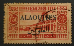 Alaouites 31, 1925 Syria Overprint, Cat value - $2.75