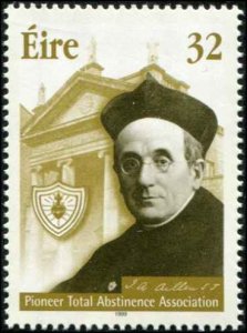 Ireland SC# 1184 Pioneer Total Abstinence Assoc, Founder   MNH