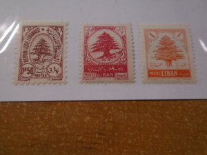 Lebanon  #  197/214/276   MH