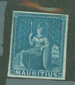Mauritius #8 Unused Single