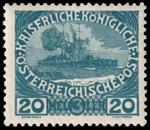 Austria - Scott B6 - Mint-Hinged - Yellowed Paper