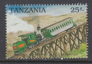 Tanzania 659 Train MNH VF