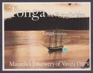1981 Tonga 798/B1b Ships with sails 13,00 €