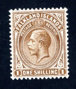 Falkland Islands SC #35  VF, Unused, OG, King George V, CV $40.00 ....1930241