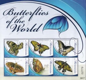 US 816 Trust Territories Micronesia NH VF Butterflies M/S