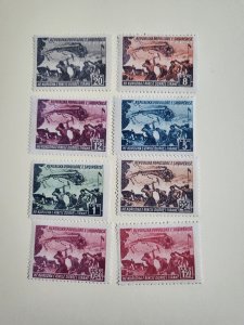 Stamps Albania  Scott #424-31 nh