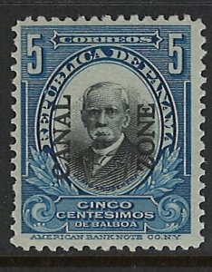 Canal Zone Scott 40 MNH!