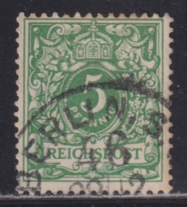 Germany 47 Reichspost 5Pf 1889