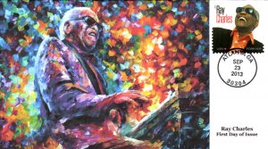 #4807 Ray Charles S & T FDC