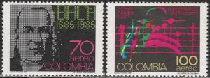 COLOMBIA C766-C767, BACH, MUSICIANS. MINT, NH. F-VF. (527)