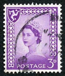 IOM SG2a 3d Deep Lilac on Chalky Paper Fine used cat from 6.50 pounds