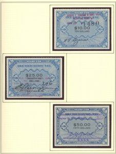 U.S. #RECTIFICATION TAX CARD 