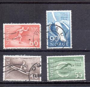 Norway 486-489 used