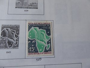 Cameroun 1916-1982 Stamp Collection on Album Pages