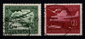 Germany 1944 25th Anniv. of Air Mail Services, Part Set [Used]