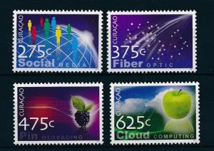 [CU039] Curacao 2011 Technology Social Media Apple MNH