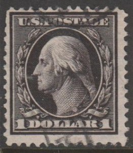 U.S. Scott #342 Washington Stamp - Used Single