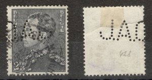 BELGIUM USED STAMP, 2.45 Fr - LEOPLOD - 1936.