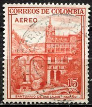 Colombia; 1954: Sc. # C241: O/Used Single Stamp