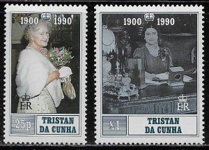 Tristan da Cunha Scott #'s 480 - 481 MNH