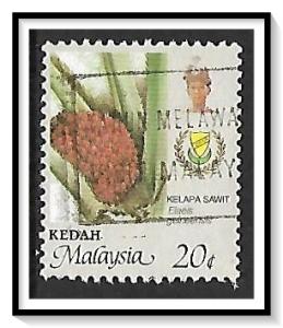 Kedah #135 Agriculture - Coat of Arms & Sultan Used