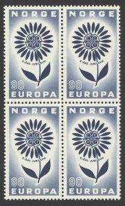 Norway Sc# 458 MNH block/4 1964 Europa