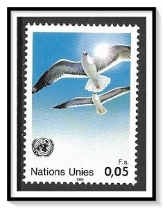 United Nations Geneva #145 Doves & Sun MNH