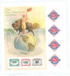 United States #3505 Mint (NH) Souvenir Sheet (Invert)