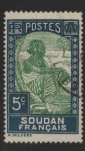 French Sudan Scott 65 Used