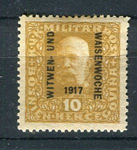 BOSNIA; 1917 early WAISENWOCHE Optd. issue Mint 10h. value