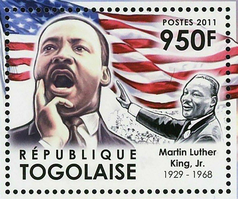 Architects of Nonviolence Stamp Wangari Muta Maathai Martin Luther King Jr. S/S 