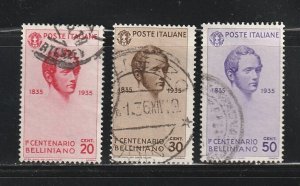 Italy 345-348 U Various