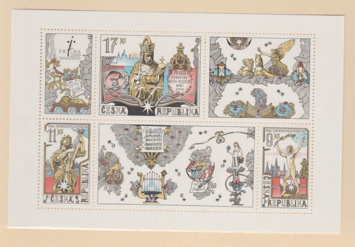 Czech Republic Scott #3116 Stamps - Mint NH Souvenir Sheet